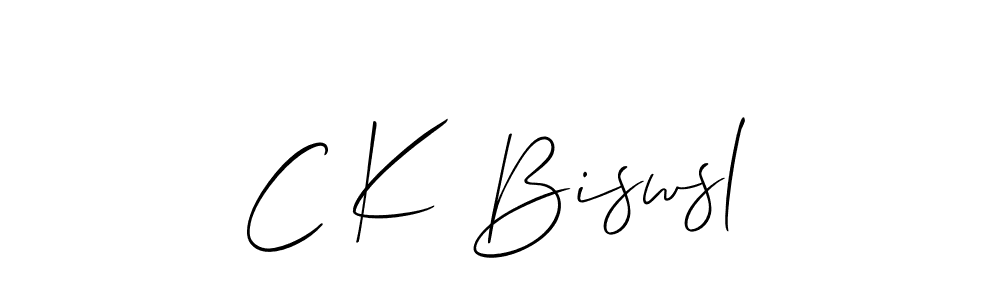 This is the best signature style for the C K Biswsl name. Also you like these signature font (Allison_Script). Mix name signature. C K Biswsl signature style 2 images and pictures png