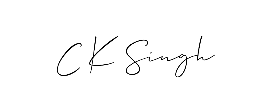 Make a beautiful signature design for name C K Singh. Use this online signature maker to create a handwritten signature for free. C K Singh signature style 2 images and pictures png