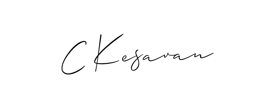 C Kesavan stylish signature style. Best Handwritten Sign (Allison_Script) for my name. Handwritten Signature Collection Ideas for my name C Kesavan. C Kesavan signature style 2 images and pictures png