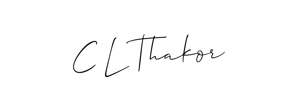 Once you've used our free online signature maker to create your best signature Allison_Script style, it's time to enjoy all of the benefits that C L Thakor name signing documents. C L Thakor signature style 2 images and pictures png