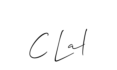 Similarly Allison_Script is the best handwritten signature design. Signature creator online .You can use it as an online autograph creator for name C Lal. C Lal signature style 2 images and pictures png