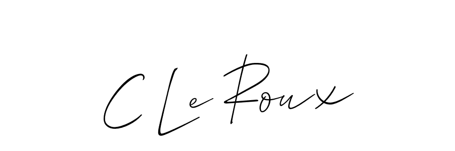 Similarly Allison_Script is the best handwritten signature design. Signature creator online .You can use it as an online autograph creator for name C Le Roux. C Le Roux signature style 2 images and pictures png