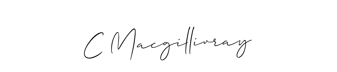 Also we have C Macgillivray name is the best signature style. Create professional handwritten signature collection using Allison_Script autograph style. C Macgillivray signature style 2 images and pictures png