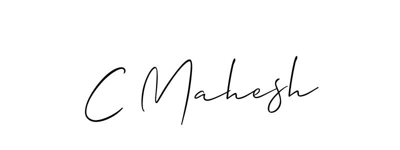 Make a short C Mahesh signature style. Manage your documents anywhere anytime using Allison_Script. Create and add eSignatures, submit forms, share and send files easily. C Mahesh signature style 2 images and pictures png