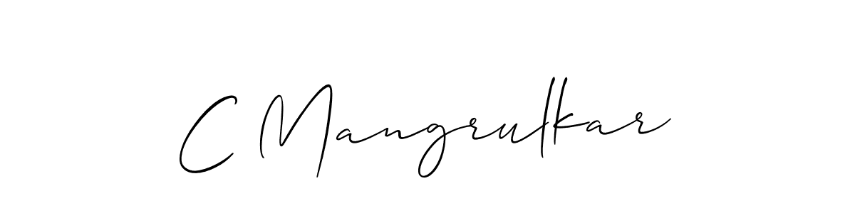 You can use this online signature creator to create a handwritten signature for the name C Mangrulkar. This is the best online autograph maker. C Mangrulkar signature style 2 images and pictures png