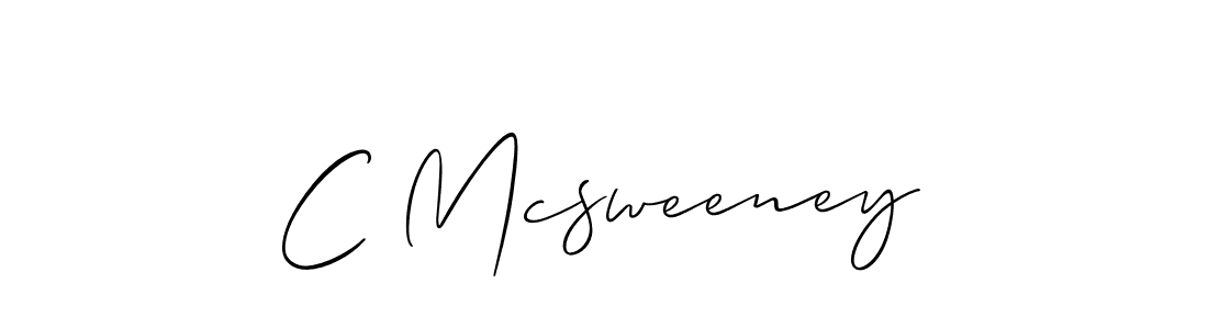 Once you've used our free online signature maker to create your best signature Allison_Script style, it's time to enjoy all of the benefits that C Mcsweeney name signing documents. C Mcsweeney signature style 2 images and pictures png