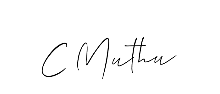 You can use this online signature creator to create a handwritten signature for the name C Muthu. This is the best online autograph maker. C Muthu signature style 2 images and pictures png
