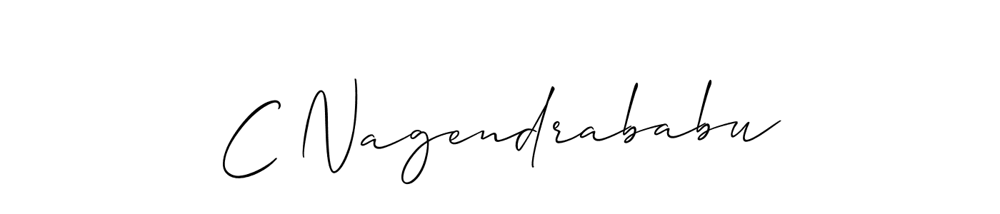 Once you've used our free online signature maker to create your best signature Allison_Script style, it's time to enjoy all of the benefits that C Nagendrababu name signing documents. C Nagendrababu signature style 2 images and pictures png