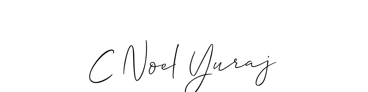 Similarly Allison_Script is the best handwritten signature design. Signature creator online .You can use it as an online autograph creator for name C Noel Yuraj. C Noel Yuraj signature style 2 images and pictures png