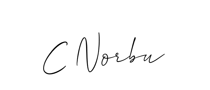 How to Draw C Norbu signature style? Allison_Script is a latest design signature styles for name C Norbu. C Norbu signature style 2 images and pictures png