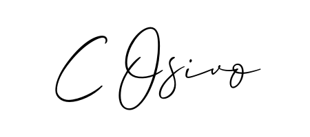 A classic penmanship look for C Osivo. The Allison_Script font brings timeless elegance and confidence to every signed document. C Osivo signature style 2 images and pictures png