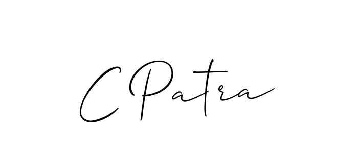 It looks lik you need a new signature style for name C Patra. Design unique handwritten (Allison_Script) signature with our free signature maker in just a few clicks. C Patra signature style 2 images and pictures png