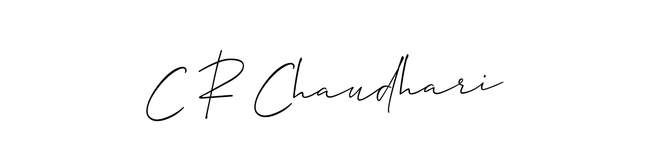 This is the best signature style for the C R Chaudhari name. Also you like these signature font (Allison_Script). Mix name signature. C R Chaudhari signature style 2 images and pictures png