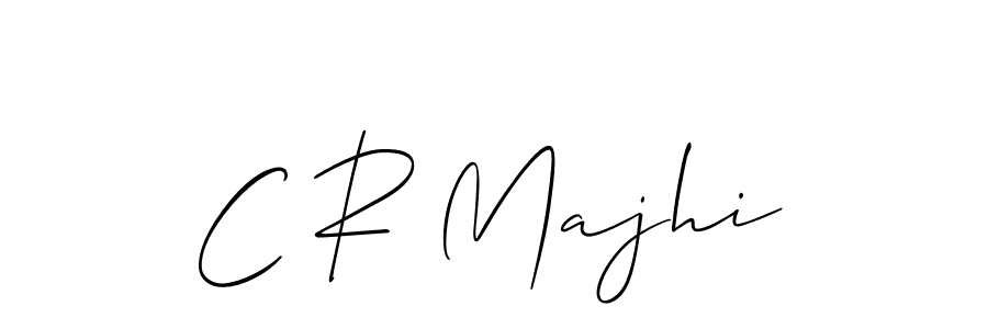 Also we have C R Majhi name is the best signature style. Create professional handwritten signature collection using Allison_Script autograph style. C R Majhi signature style 2 images and pictures png