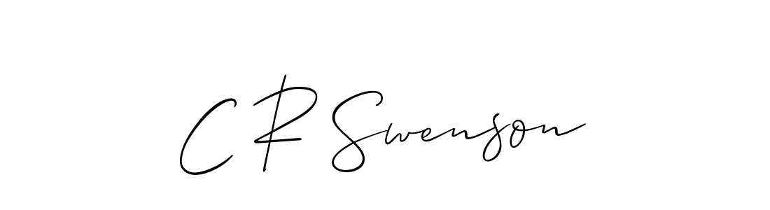 Make a short C R Swenson signature style. Manage your documents anywhere anytime using Allison_Script. Create and add eSignatures, submit forms, share and send files easily. C R Swenson signature style 2 images and pictures png