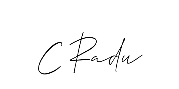 Best and Professional Signature Style for C Radu. Allison_Script Best Signature Style Collection. C Radu signature style 2 images and pictures png