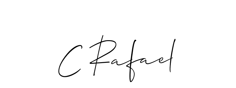 This is the best signature style for the C Rafael name. Also you like these signature font (Allison_Script). Mix name signature. C Rafael signature style 2 images and pictures png
