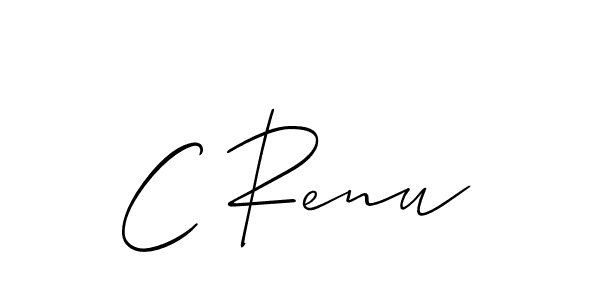 See photos of C Renu official signature by Spectra . Check more albums & portfolios. Read reviews & check more about Allison_Script font. C Renu signature style 2 images and pictures png