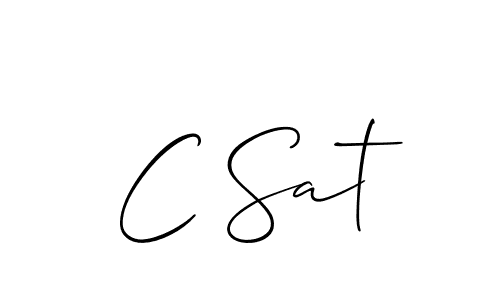 Here are the top 10 professional signature styles for the name C Sat. These are the best autograph styles you can use for your name. C Sat signature style 2 images and pictures png