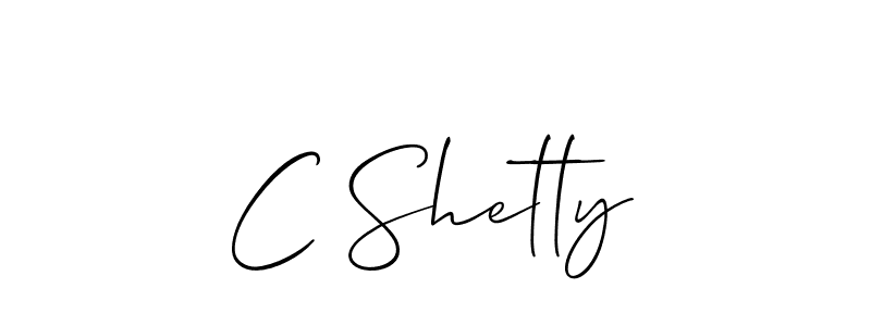 if you are searching for the best signature style for your name C Shetty. so please give up your signature search. here we have designed multiple signature styles  using Allison_Script. C Shetty signature style 2 images and pictures png