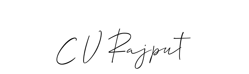 Here are the top 10 professional signature styles for the name C V Rajput. These are the best autograph styles you can use for your name. C V Rajput signature style 2 images and pictures png