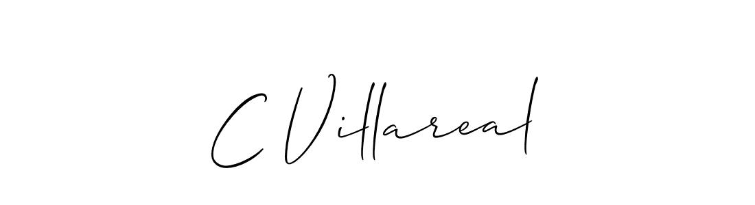 Make a short C Villareal signature style. Manage your documents anywhere anytime using Allison_Script. Create and add eSignatures, submit forms, share and send files easily. C Villareal signature style 2 images and pictures png