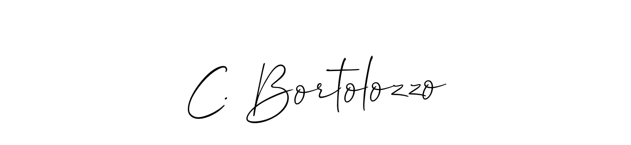 Make a beautiful signature design for name C. Bortolozzo. Use this online signature maker to create a handwritten signature for free. C. Bortolozzo signature style 2 images and pictures png