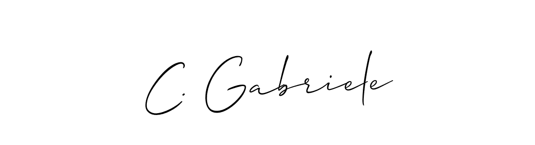 Here are the top 10 professional signature styles for the name C. Gabriele. These are the best autograph styles you can use for your name. C. Gabriele signature style 2 images and pictures png