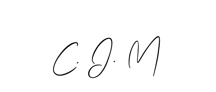 Here are the top 10 professional signature styles for the name C. I. M. These are the best autograph styles you can use for your name. C. I. M signature style 2 images and pictures png