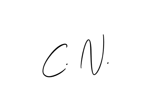 It looks lik you need a new signature style for name C. N.. Design unique handwritten (Allison_Script) signature with our free signature maker in just a few clicks. C. N. signature style 2 images and pictures png