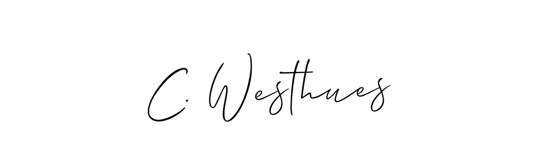 You can use this online signature creator to create a handwritten signature for the name C. Westhues. This is the best online autograph maker. C. Westhues signature style 2 images and pictures png