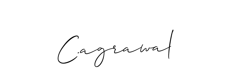 This is the best signature style for the C.agrawal name. Also you like these signature font (Allison_Script). Mix name signature. C.agrawal signature style 2 images and pictures png