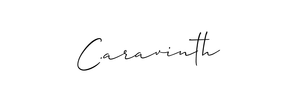 Best and Professional Signature Style for C.aravinth. Allison_Script Best Signature Style Collection. C.aravinth signature style 2 images and pictures png