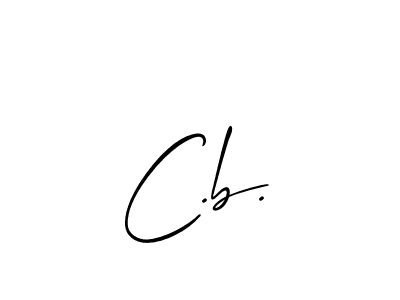 Here are the top 10 professional signature styles for the name C.b.. These are the best autograph styles you can use for your name. C.b. signature style 2 images and pictures png