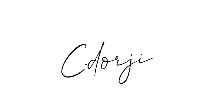 Similarly Allison_Script is the best handwritten signature design. Signature creator online .You can use it as an online autograph creator for name C.dorji. C.dorji signature style 2 images and pictures png