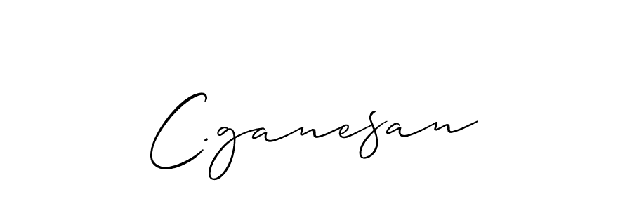 You can use this online signature creator to create a handwritten signature for the name C.ganesan. This is the best online autograph maker. C.ganesan signature style 2 images and pictures png