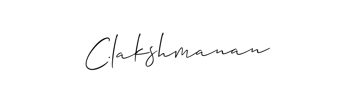 Once you've used our free online signature maker to create your best signature Allison_Script style, it's time to enjoy all of the benefits that C.lakshmanan name signing documents. C.lakshmanan signature style 2 images and pictures png