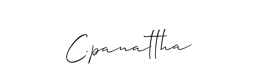 It looks lik you need a new signature style for name C.panattha. Design unique handwritten (Allison_Script) signature with our free signature maker in just a few clicks. C.panattha signature style 2 images and pictures png