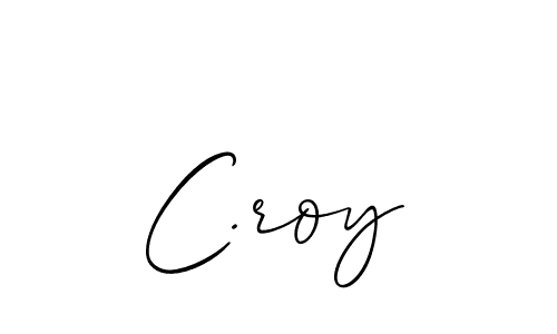 Once you've used our free online signature maker to create your best signature Allison_Script style, it's time to enjoy all of the benefits that C.roy name signing documents. C.roy signature style 2 images and pictures png