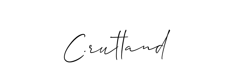 C.rutland stylish signature style. Best Handwritten Sign (Allison_Script) for my name. Handwritten Signature Collection Ideas for my name C.rutland. C.rutland signature style 2 images and pictures png