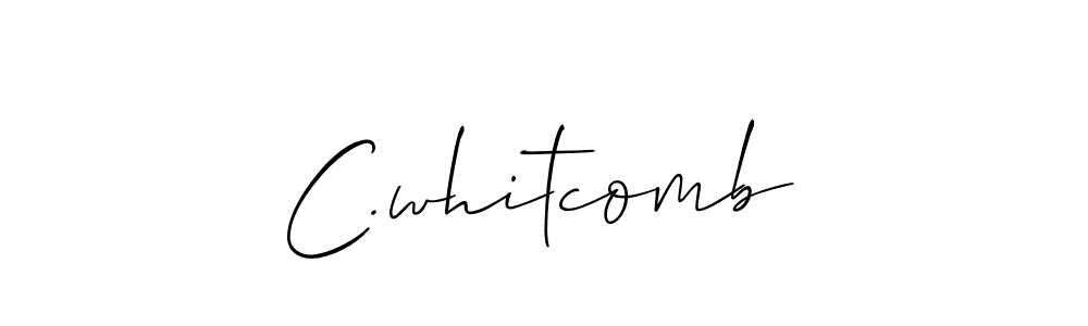 Here are the top 10 professional signature styles for the name C.whitcomb. These are the best autograph styles you can use for your name. C.whitcomb signature style 2 images and pictures png