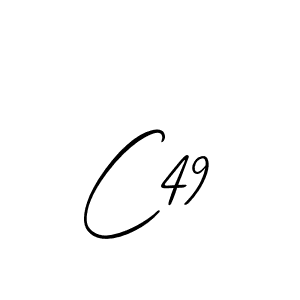 Also You can easily find your signature by using the search form. We will create C49 name handwritten signature images for you free of cost using Allison_Script sign style. C49 signature style 2 images and pictures png