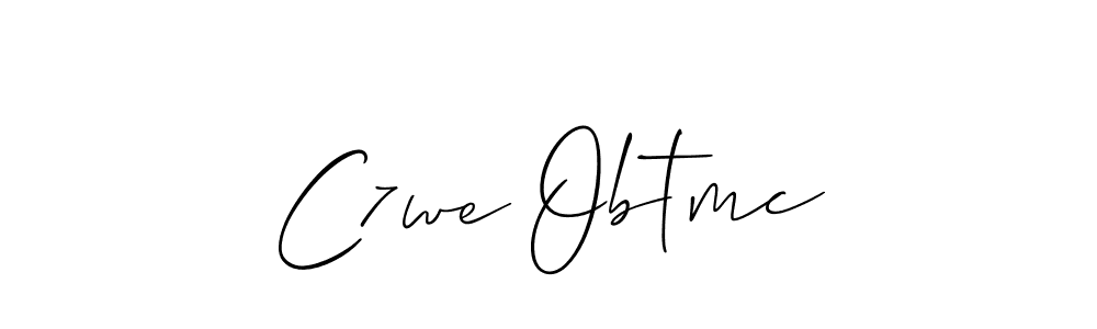 Check out images of Autograph of C7we Obtmc name. Actor C7we Obtmc Signature Style. Allison_Script is a professional sign style online. C7we Obtmc signature style 2 images and pictures png