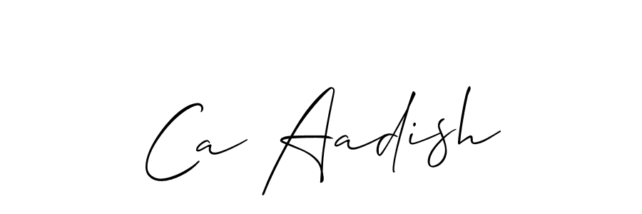 You can use this online signature creator to create a handwritten signature for the name Ca Aadish. This is the best online autograph maker. Ca Aadish signature style 2 images and pictures png
