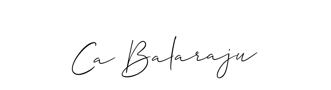 Once you've used our free online signature maker to create your best signature Allison_Script style, it's time to enjoy all of the benefits that Ca Balaraju name signing documents. Ca Balaraju signature style 2 images and pictures png