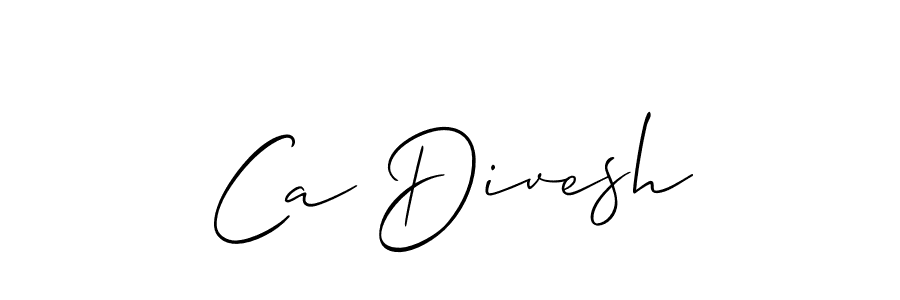 You can use this online signature creator to create a handwritten signature for the name Ca Divesh. This is the best online autograph maker. Ca Divesh signature style 2 images and pictures png