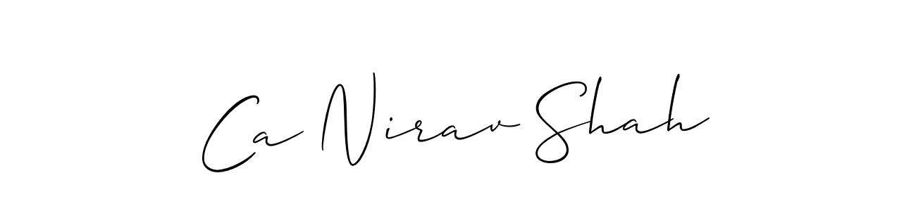 Here are the top 10 professional signature styles for the name Ca Nirav Shah. These are the best autograph styles you can use for your name. Ca Nirav Shah signature style 2 images and pictures png