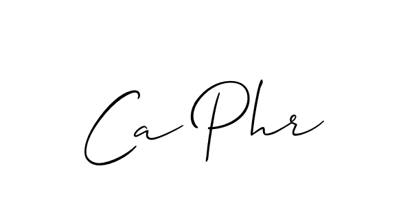 You can use this online signature creator to create a handwritten signature for the name Ca Phr. This is the best online autograph maker. Ca Phr signature style 2 images and pictures png