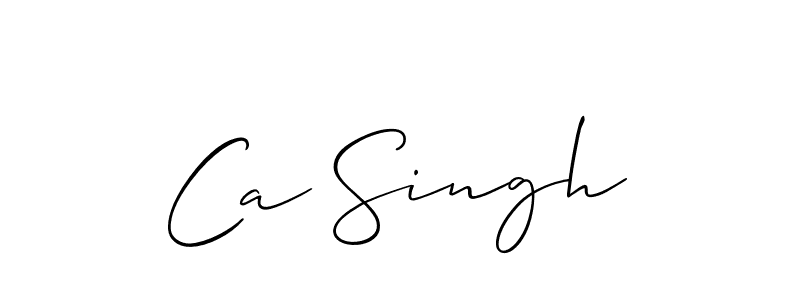 You can use this online signature creator to create a handwritten signature for the name Ca Singh. This is the best online autograph maker. Ca Singh signature style 2 images and pictures png