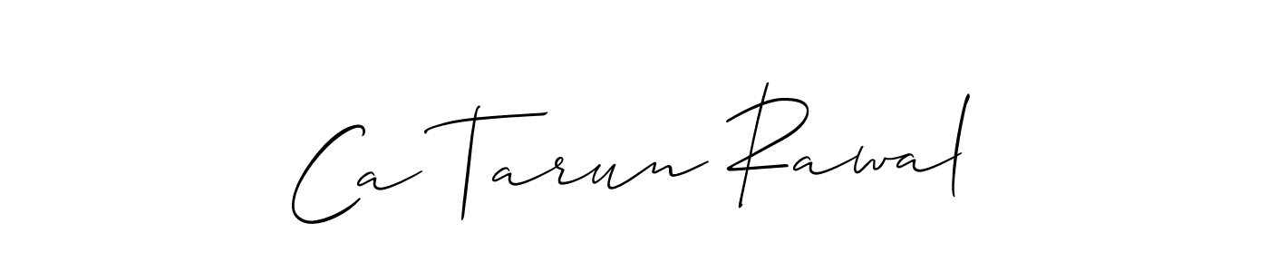 Make a beautiful signature design for name Ca Tarun Rawal. Use this online signature maker to create a handwritten signature for free. Ca Tarun Rawal signature style 2 images and pictures png
